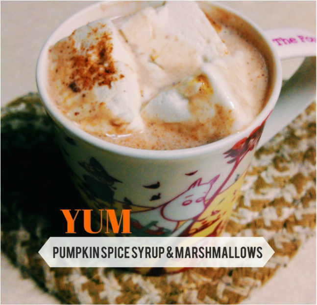 Pumpkin Spice Marshmallows Coffee